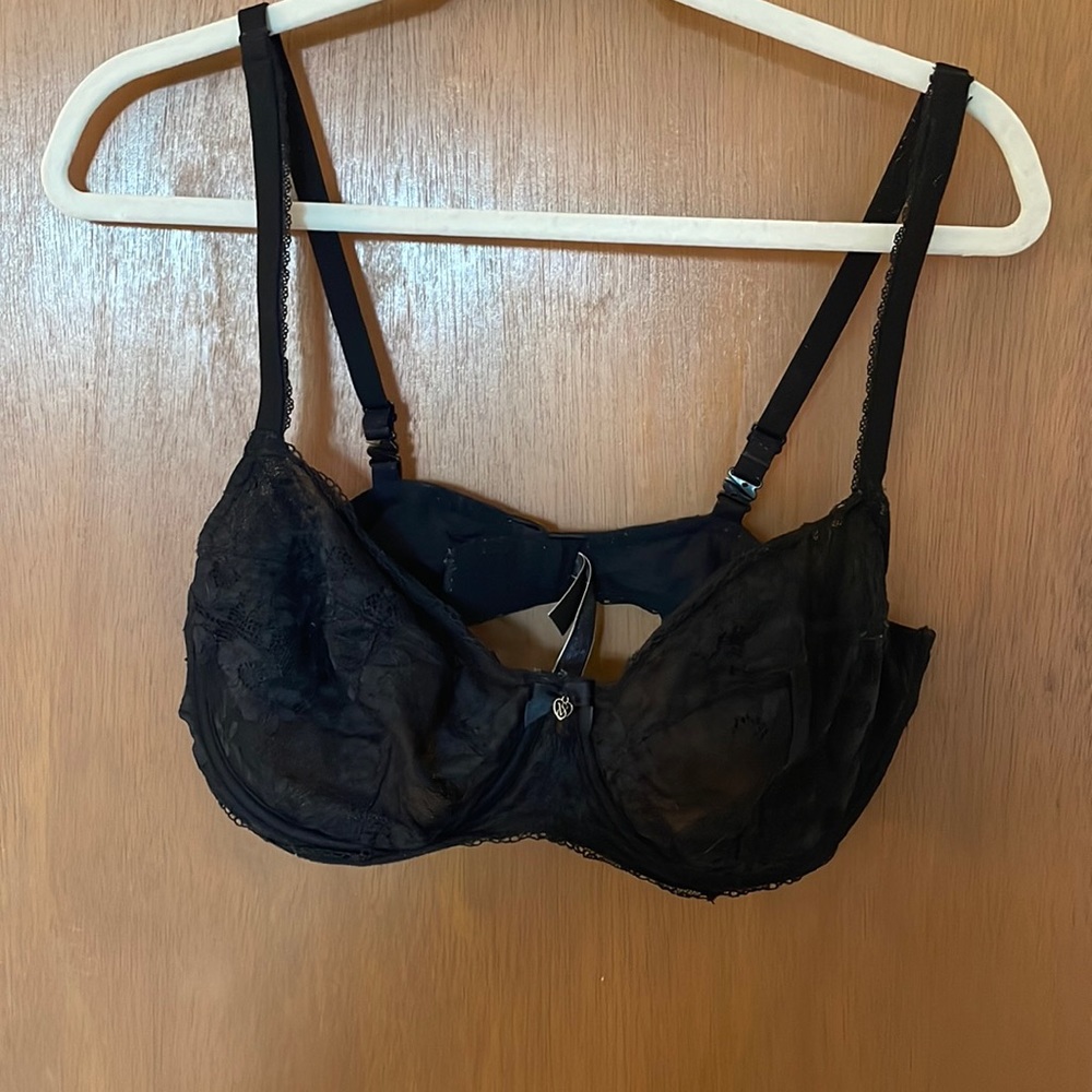 Victoria Secret Black See-Through Bra